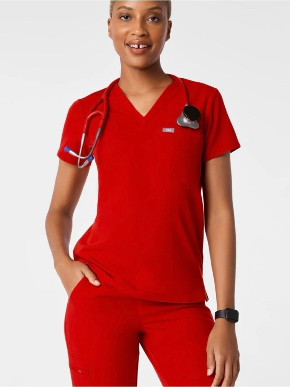 Figs Catarina One Pocket Scrub Top